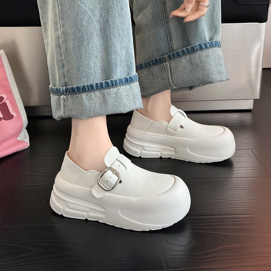 Women's Muffin Lazy Spring Two-way Big Toe Casual Shoes