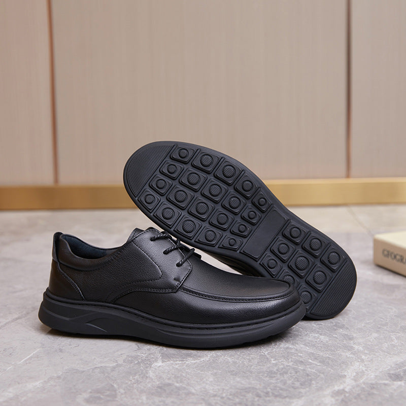 Men's Low Price With Slip-on Autumn Comfortable Leather Shoes