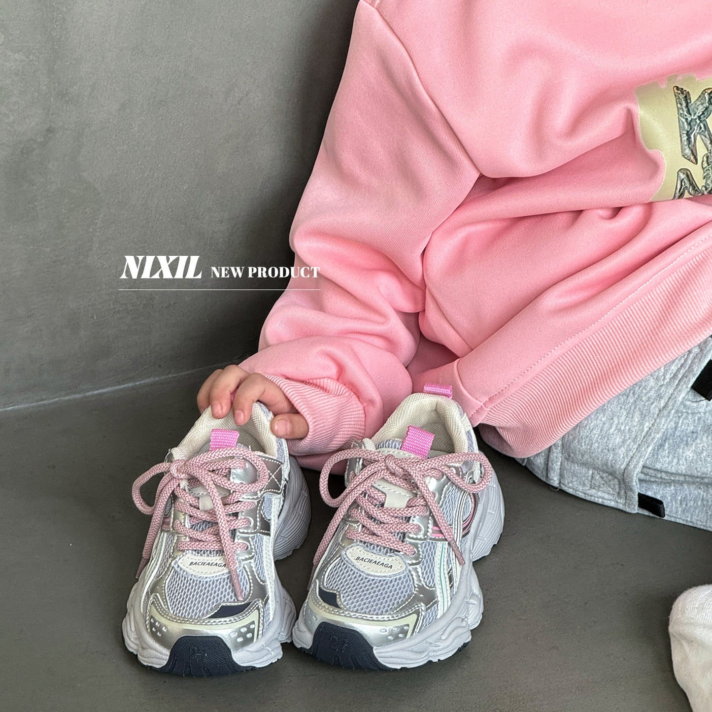 Children's Clearance Sale Dad Fashion Trend Mesh Kid's Sneakers