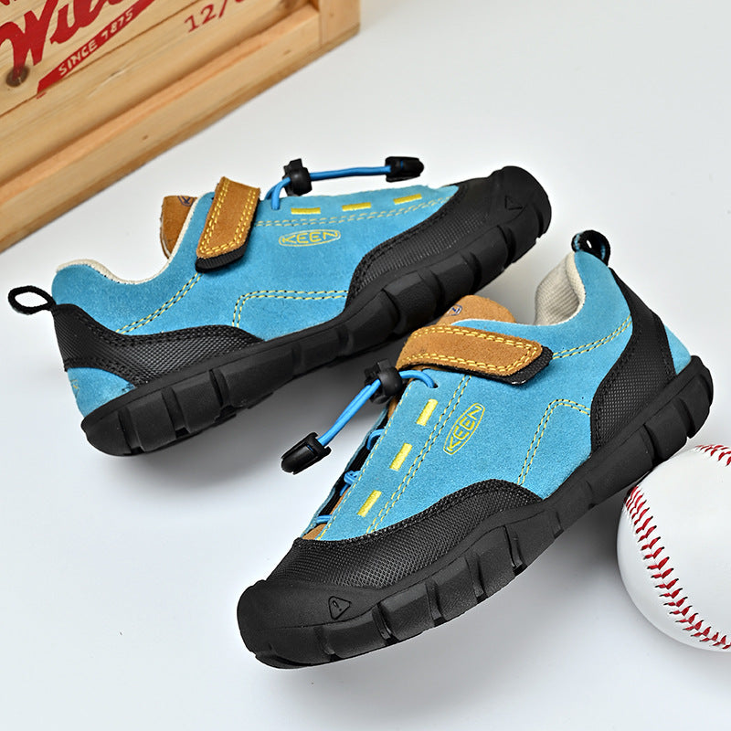 Children's Charming Cohen Outdoor Waterproof Hiking Kid's Sneakers