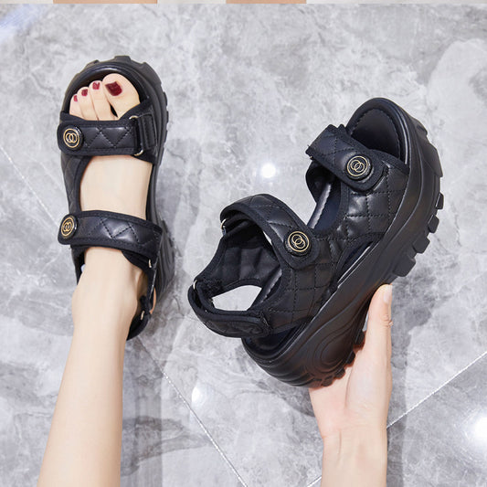 Women's Summer Plus Size Platform Classic Style Sandals
