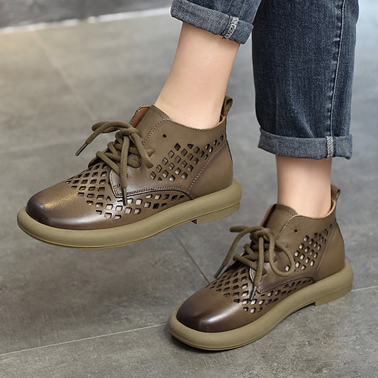 Activity Price Round Toe Flat Retro Sandals