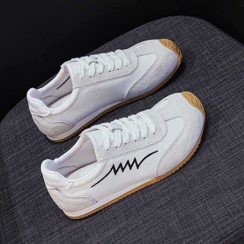 Women's Sheepskin German Training Breathable Large Size Summer Soft Bottom Not Women's Sports Shoes