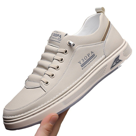 Casual Men's Graceful Fashion Breathable White Casual Shoes