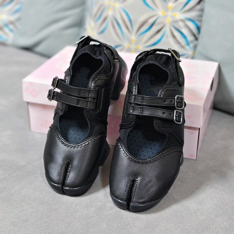 Women's Jane Summer Velcro Split Toe Ninja Casual Shoes