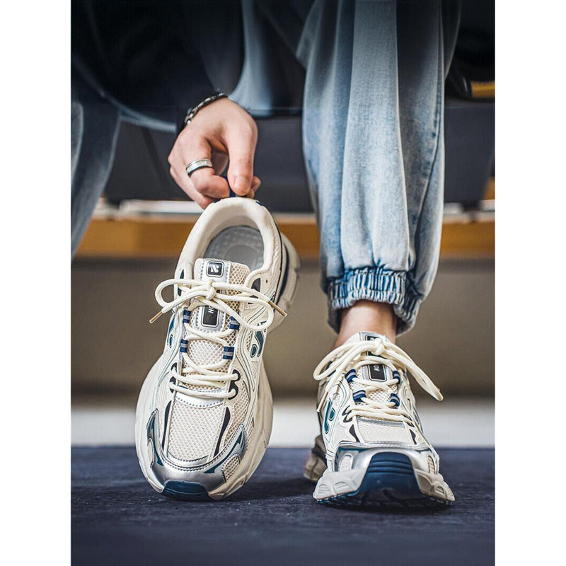 Men's Korean Style Sports Leisure Running Mesh Sneakers