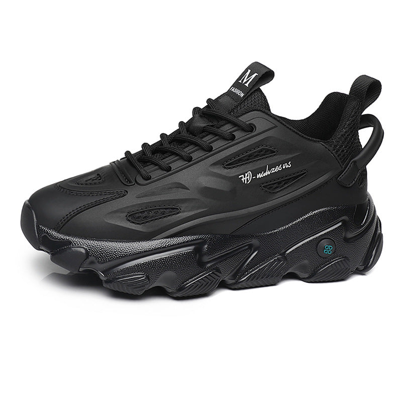 Men's Mesh Fashion Platform Height Increasing Insole Sneakers