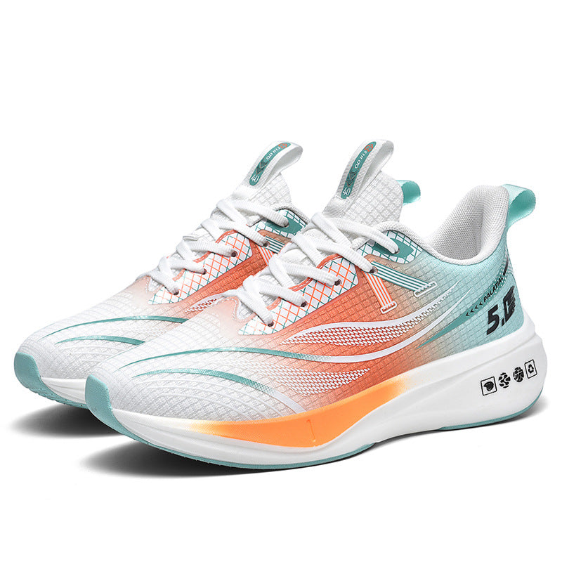 Men's Professional Marathon Racing Running Soft Bottom Sports Sneakers