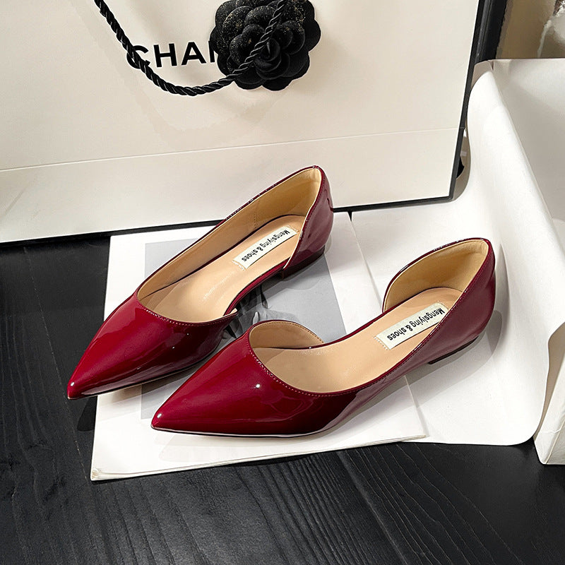 Women's Low-cut Fashionable Small High-grade Soft Bottom Casual Shoes