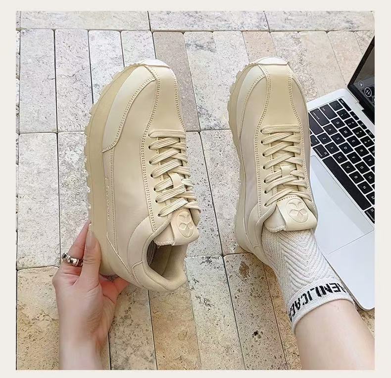 Women's White Korean Sports Breathable Flat Cortez Women's Casual Shoes