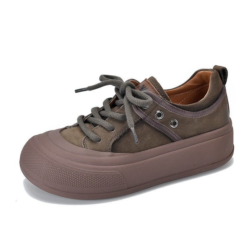 Women's Price Round Toe Vintage Design Soft Casual Shoes