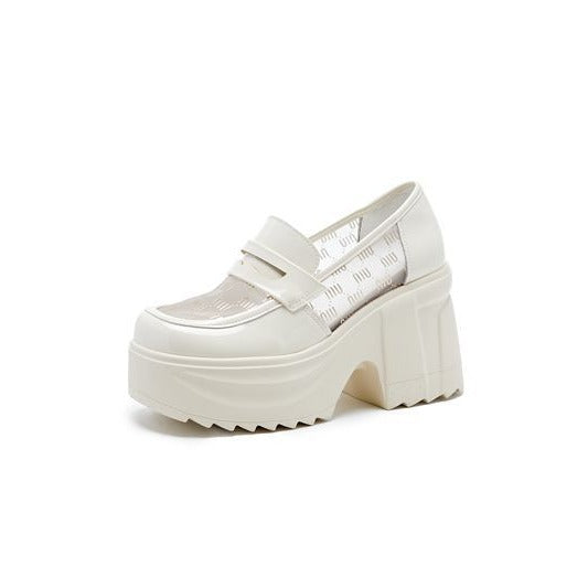 Women's Height Increasing Muffin Chunky Platform Cool Heels