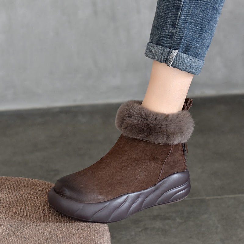 Activity Price Platform Bootie Fleece Lined Snow Boots