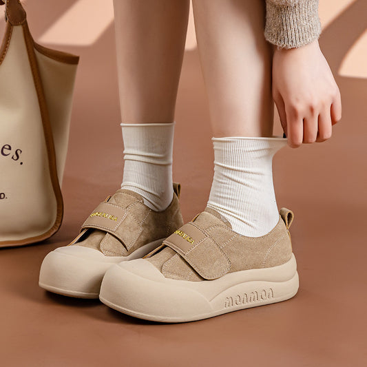 Women's Size Bread Platform Magic Stick Big Casual Shoes