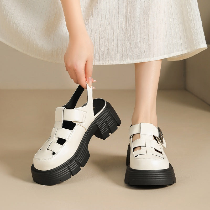 Women's Bandage Dress Slimming Beach Korean Style Sandals