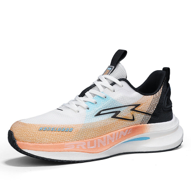 Men's Plate Running Fashion Summer Mesh Breathable Sneakers