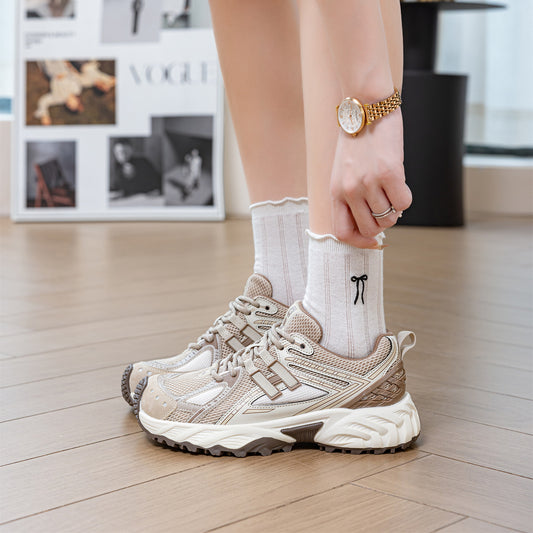 Women's Fashion Swing Breathable Fried Street Sports Sneakers