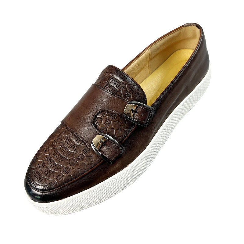 Men's Slip-on Korean Style British Fashion First Casual Shoes