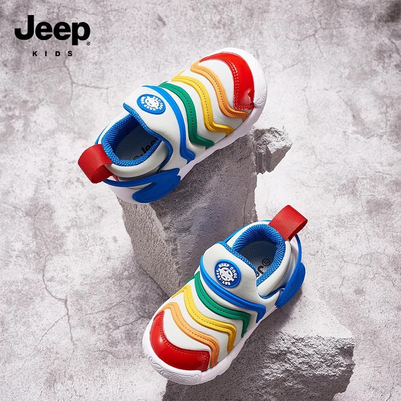 Children's Jeep Autumn Caterpillar Boys Slip-on Sports Kid's Sneakers