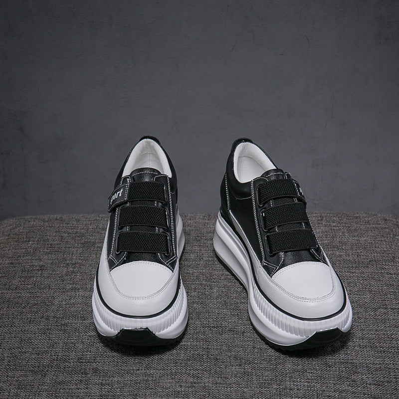 Women's Hidden White Spring Platform Sports Fashion Women's Shoes