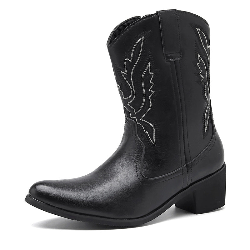 Men's Four National Fashion Flower Martin Plus Boots