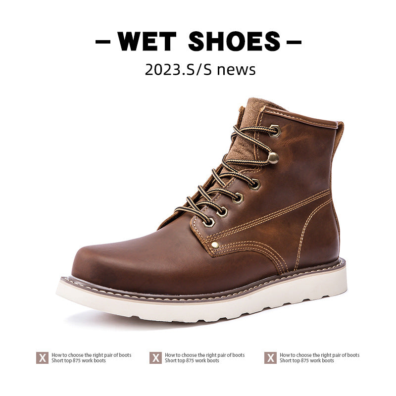 Men's Lion Eagle Dell Oversized Code Vintage Boots