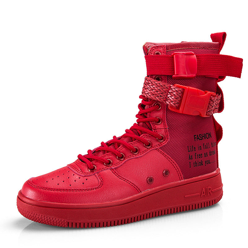 Men's Plus Size Lovers Zipper Board Fashion Sneakers