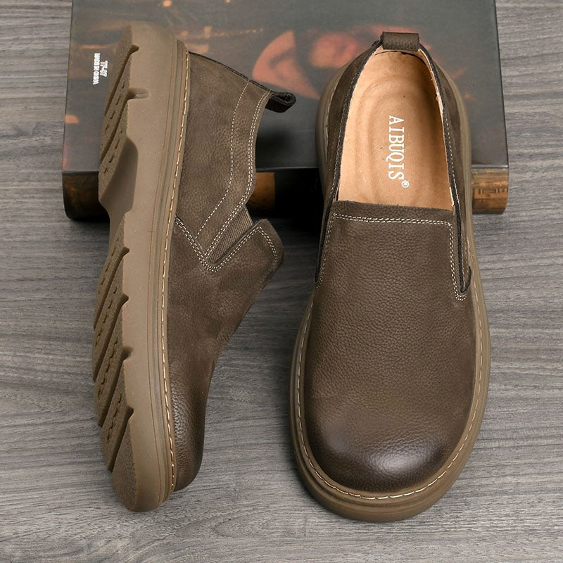 Men's Breathable Matte Slip-on Applicable Ventilation Daily Men's Shoes