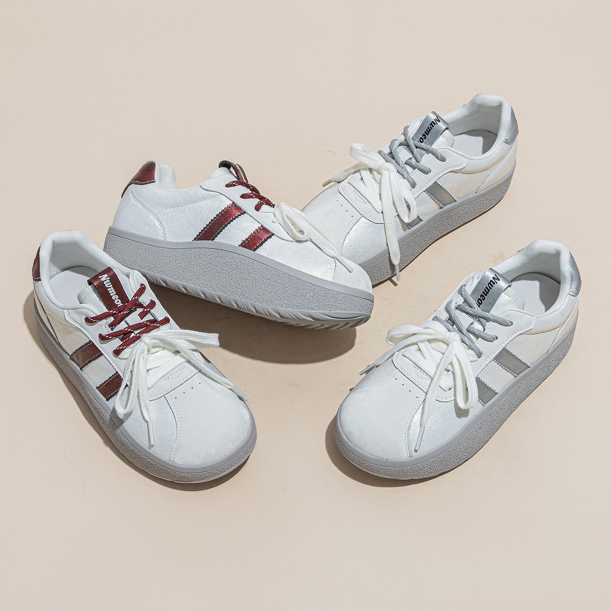 Women's For Spring Thick Sole Increased Comfortable Breathable Women's Casual Shoes