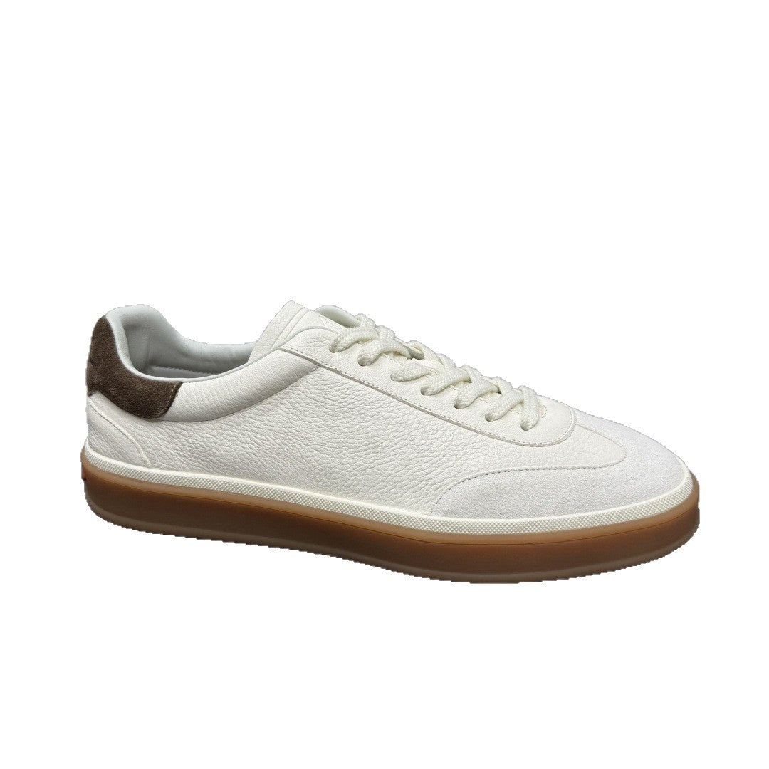 Men's White Sports Skate Color Matching German Training Men's Shoes
