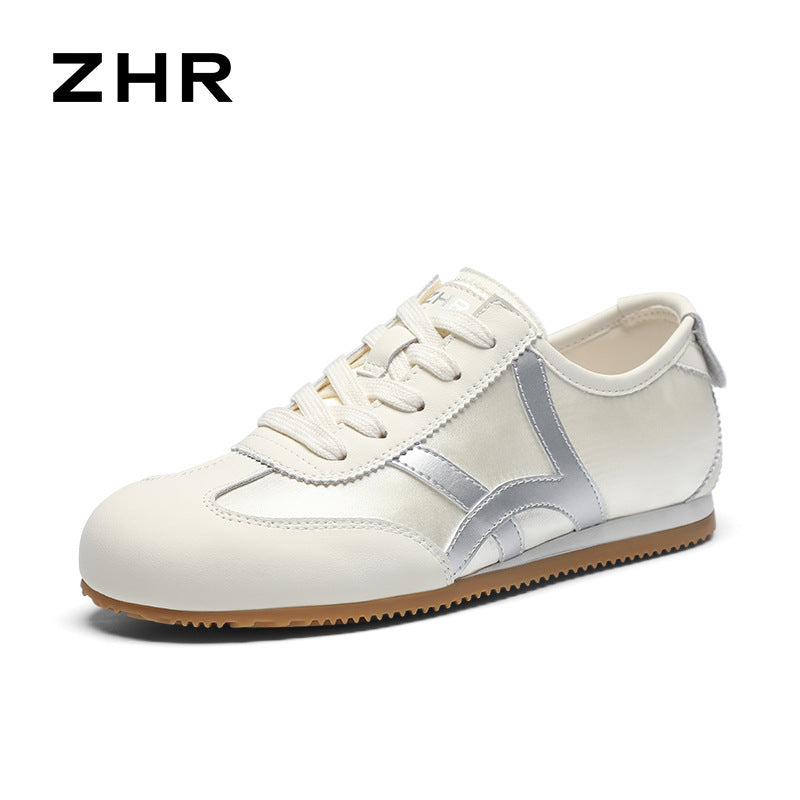 Women's Training For Retro Flat Bottom Round Head Breathable Sneakers