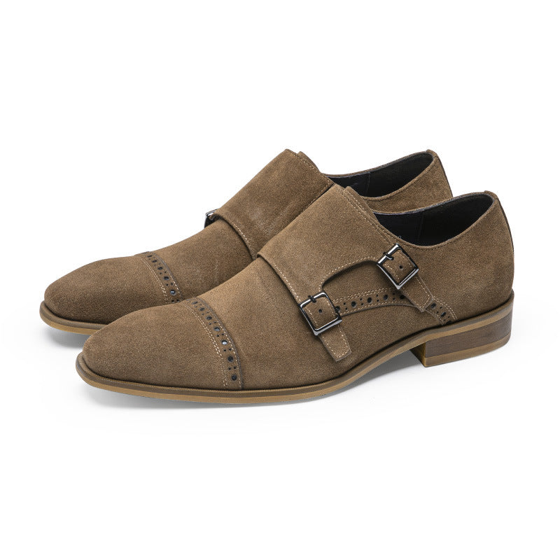 Men's Delivery Within Hours Retro Matte Fashion Leather Shoes