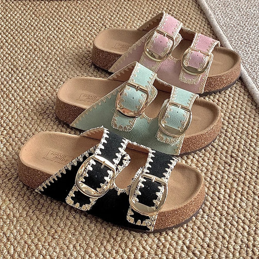 Women's Items Platform Summer Thick Bottom Slip-on Slippers