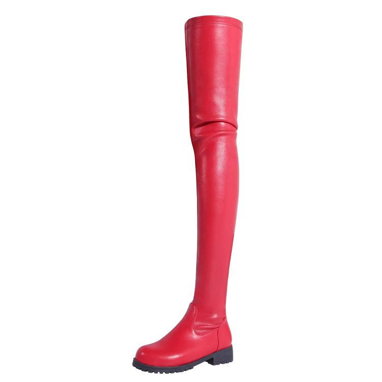 Plus Size Long Female Winter Over The Boots