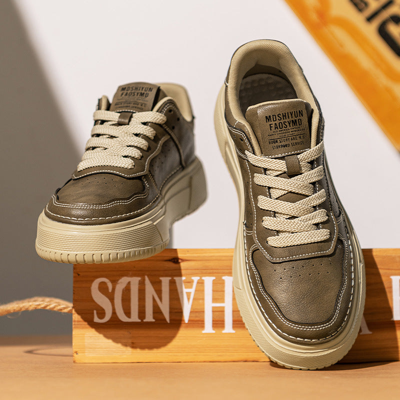 Men's Trendy Wild Sports Thick Bottom Heightened Sneakers
