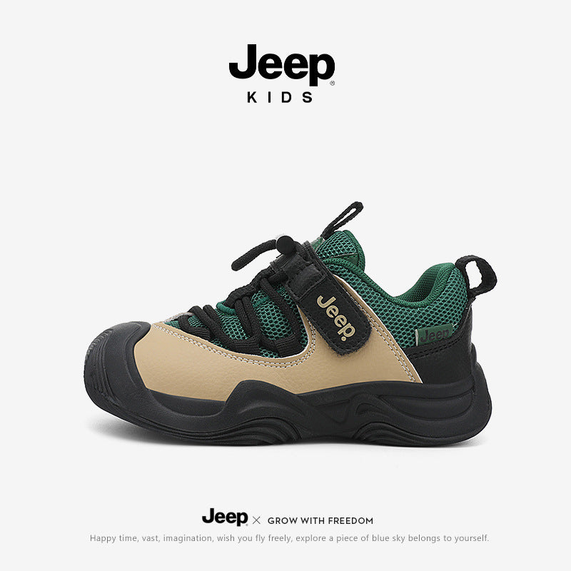 Children's Boys Mesh Surface Soft Bottom Spring Casual Shoes