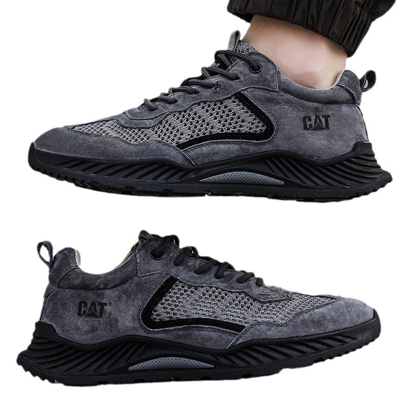 Men's Outdoor Sports Mesh Breathable Tooling Hiking Sneakers