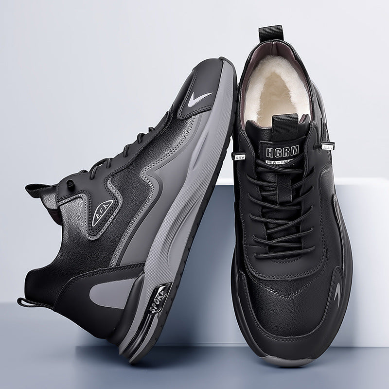 Men's Winter Sports Leisure Wool Cotton Fur Men's Shoes