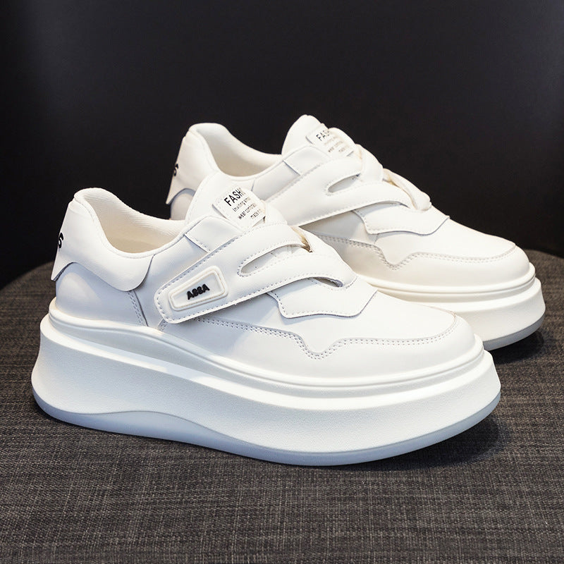 Women's Thick-soled White With Sole Sports Fashion Casual Shoes