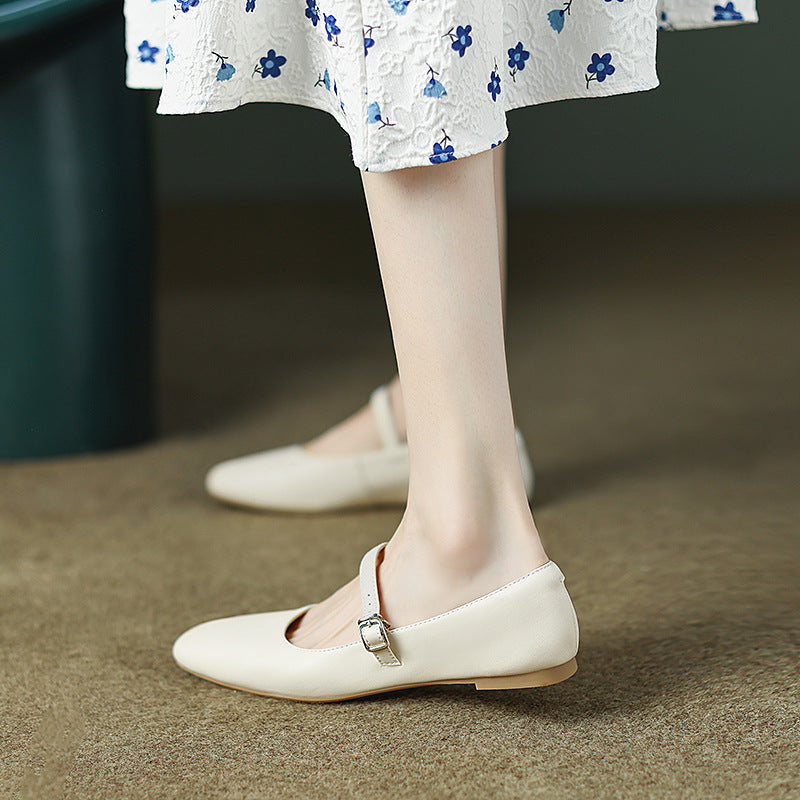 Women's Lei Style Gentle Flat Large Small Loafers