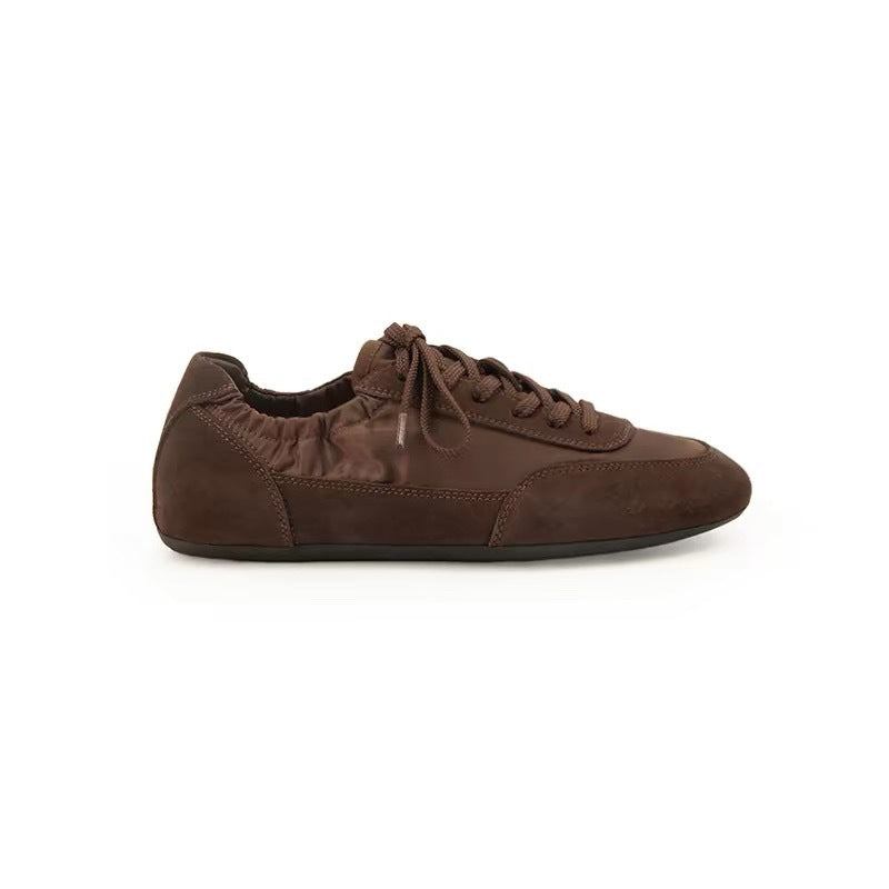 Women's Training Round Toe Lace Up Soft Bottom Women's Sports Shoes
