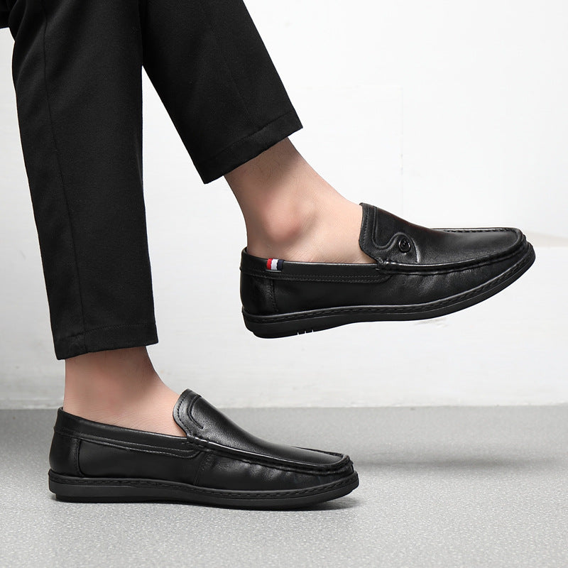 Men's First Layer Cowhide Genuine Fashion Soft Loafers