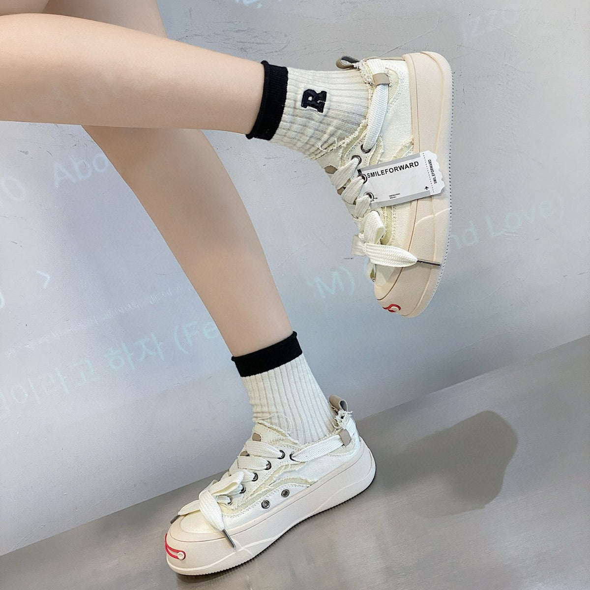 Jack Purcell Platform White Board Tan Women's Casual Shoes