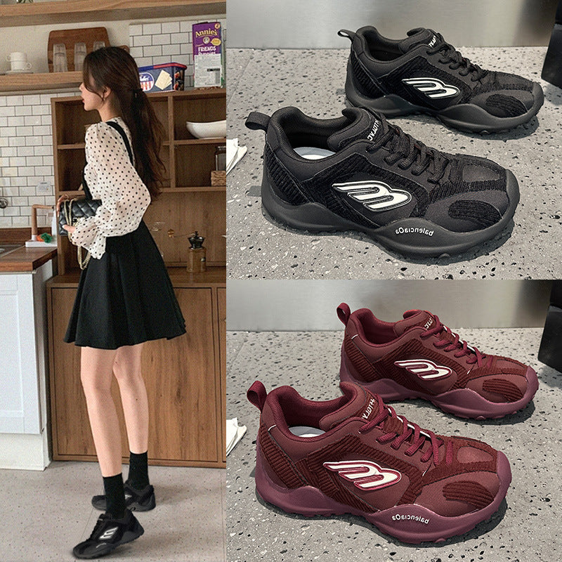 Women's Thick-soled Fashionable Sports Dad Breathable Skinny Cortez Women's Casual Shoes