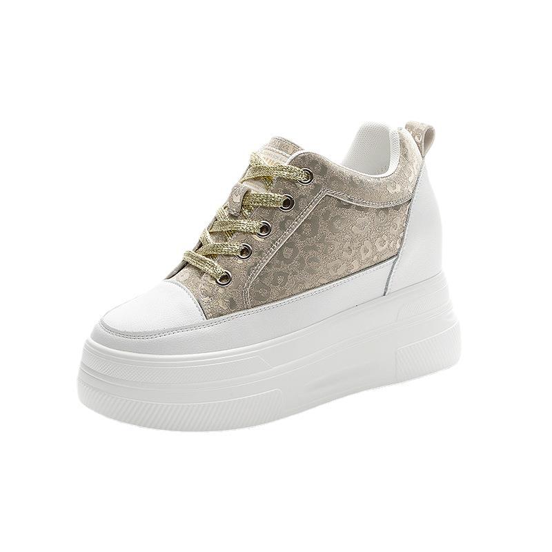 Women's Genuine Platform Height Increasing Insole Sports Sneakers