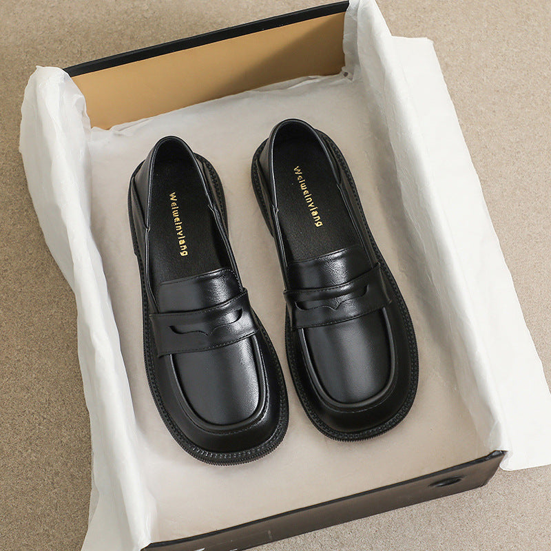 Women's Chunky Low Summer Spring Flat Bottom Loafers