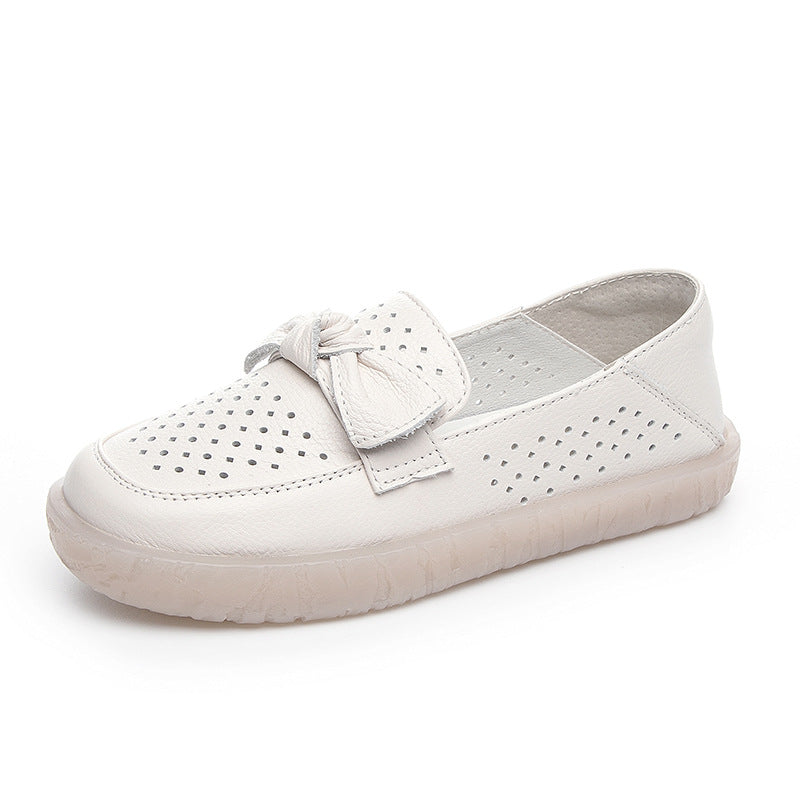 Women's Nurse Mom Genuine Hole Top Layer Sandals