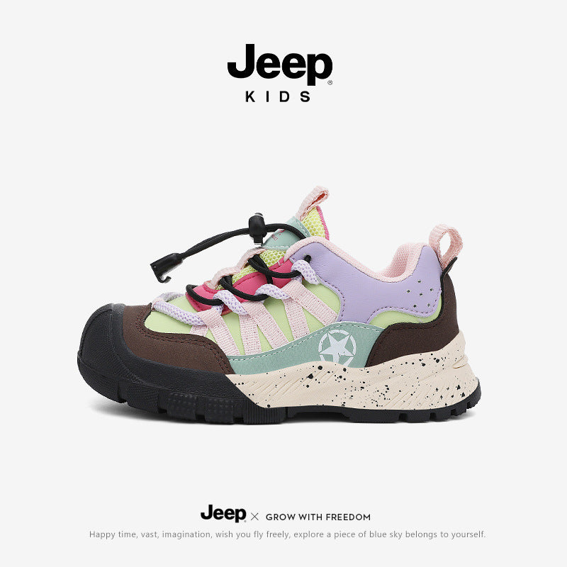 Children's Breathable Soft Bottom Running Lightweight Kid's Sneakers
