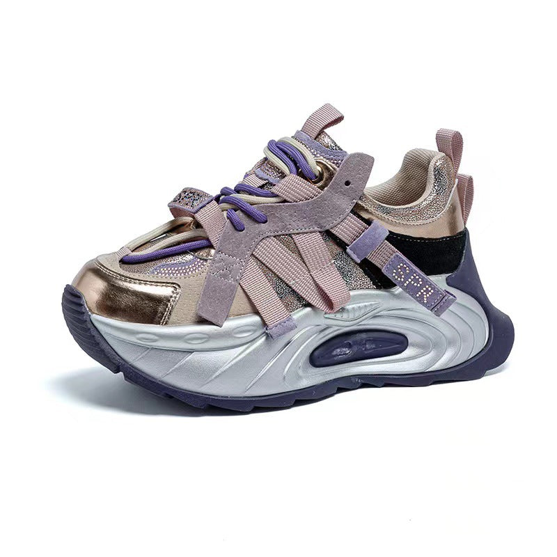 Women's Goods Colorful Dad Trendy Cool Genuine Retro Women's Shoes