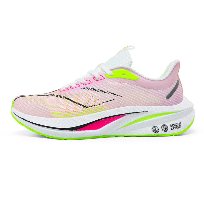 Women's & Men's Red Rabbit Running Breathable Single Mesh Flying Electric Carbon Sneakers